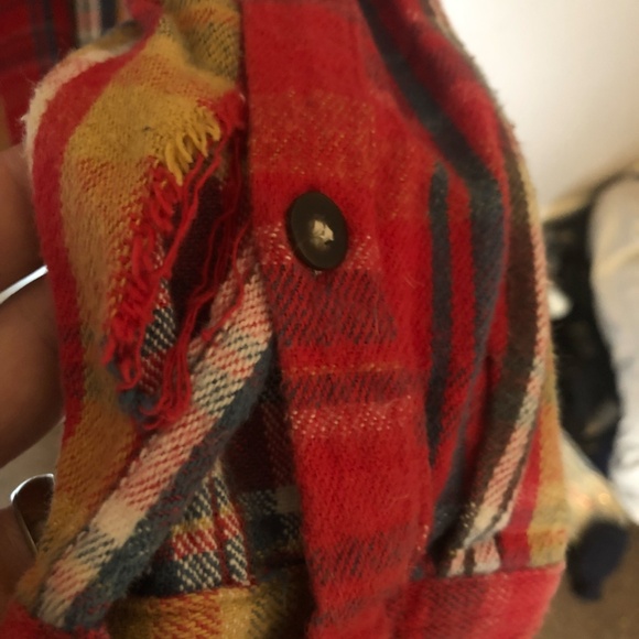 Small Vintage Bluenotes Flannel Shirt - Picture 4 of 4